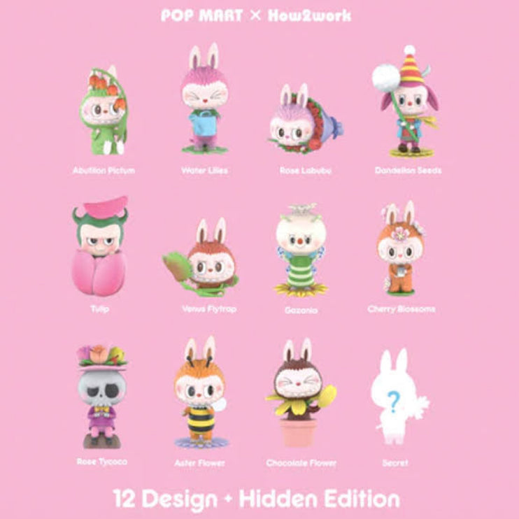 Pop Mart Labubu The Monsters Flower Elves Series Blind Box