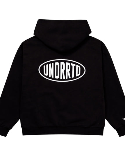 UNDERRATED Stamp Zip Hoodie - Black