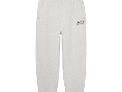 Stussy x Nike Fleece Pant - Grey Heather (FW25)