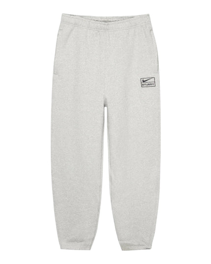 Stussy x Nike Fleece Pant - Grey Heather (FW25)