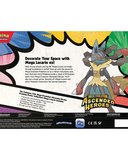 Pokemon TCG Mega Evolution - Ascended Heroes Premium Poster Collection