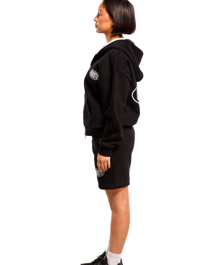 UNDERRATED Stamp Zip Hoodie - Black