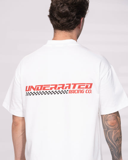 UNDERRATED Racing Co T-Shirt - White