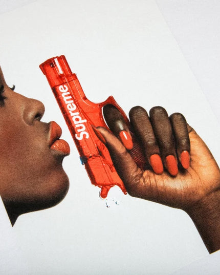 Supreme Water Pistol Tee - White (SS21)