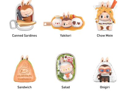 Pop Mart Labubu The Monsters Wacky Mart Series Cup Noodles Figure Blind Box