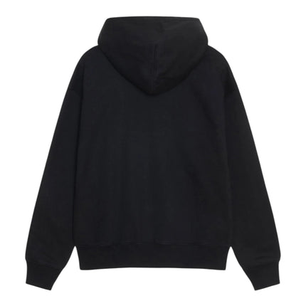 Stussy x Nike Stone Washed Fleece Zip Hoodie - Black (FW25)
