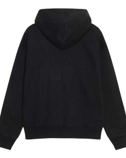 Stussy x Nike Stone Washed Fleece Zip Hoodie - Black (FW25)