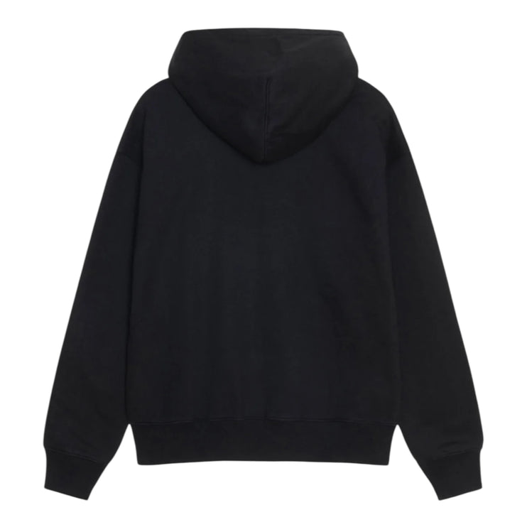 Stussy x Nike Stone Washed Fleece Zip Hoodie - Black (FW25)