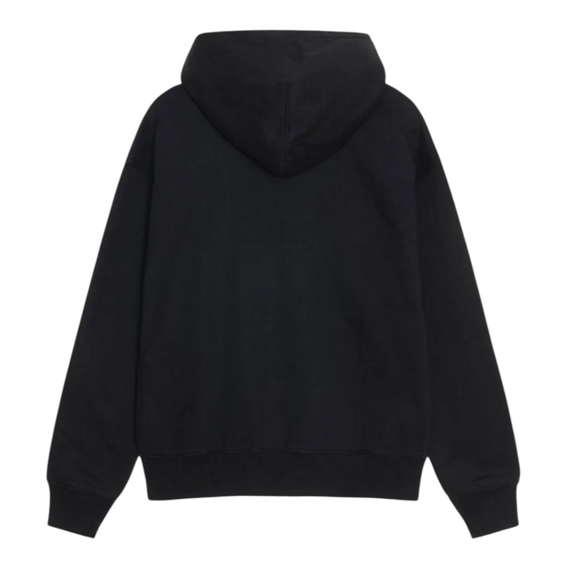 Stussy x Nike Stone Washed Fleece Zip Hoodie - Black (FW25)