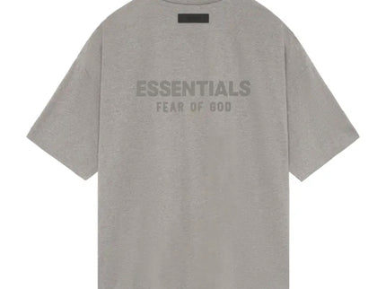 FEAR OF GOD ESSENTIALS V-Neck T-Shirt - Heather Grey (SS24)