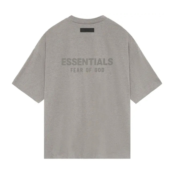 FEAR OF GOD ESSENTIALS V-Neck T-Shirt - Heather Grey (SS24)