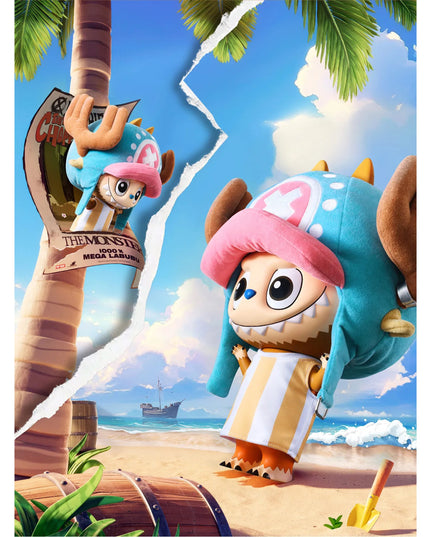 Pop Mart Labubu The Monsters x One Piece Mega Labubu Tonytony Chopper 400%