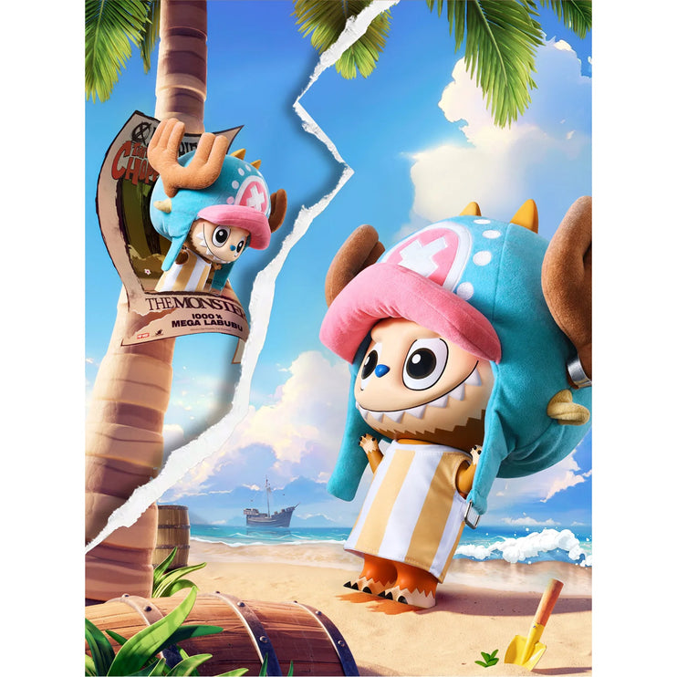 Pop Mart Labubu The Monsters x One Piece Mega Labubu Tonytony Chopper 400%
