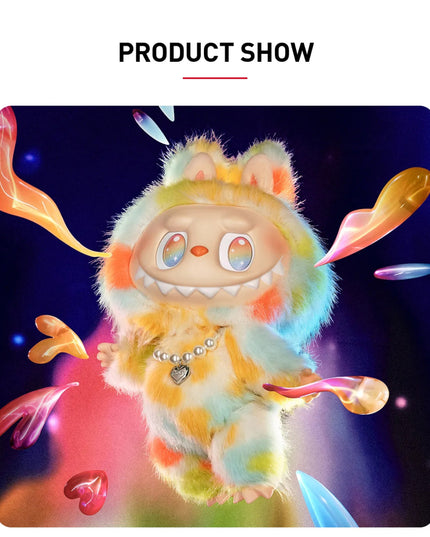 Pop Mart Labubu The Monsters Big into Energy Series Rock The Universe Vinyl Plush Doll