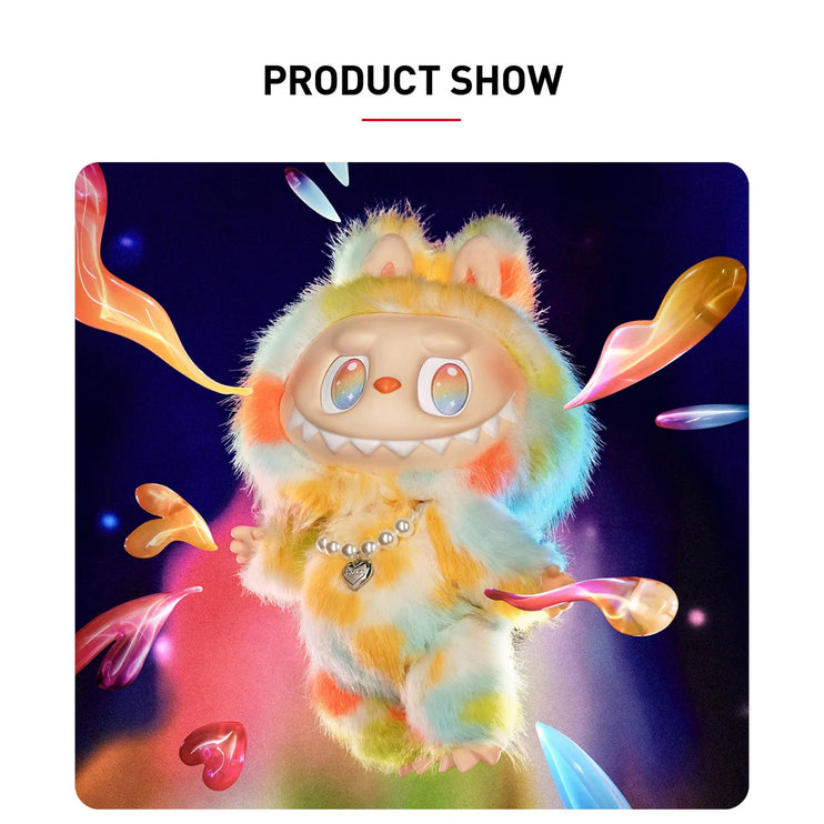 Pop Mart Labubu The Monsters Big into Energy Series Rock The Universe Vinyl Plush Doll