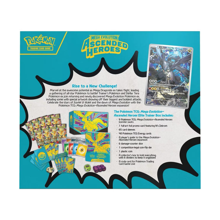 Pokemon TCG Mega Evolution - Ascended Heroes Elite Trainer Box