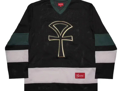 Supreme Ankh Hockey Jersey - Black (SS18)