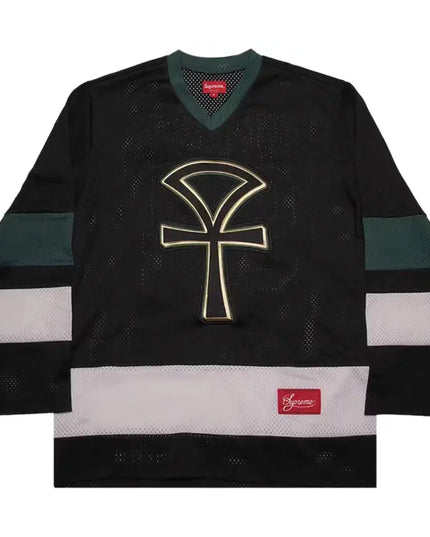 Supreme Ankh Hockey Jersey - Black (SS18)
