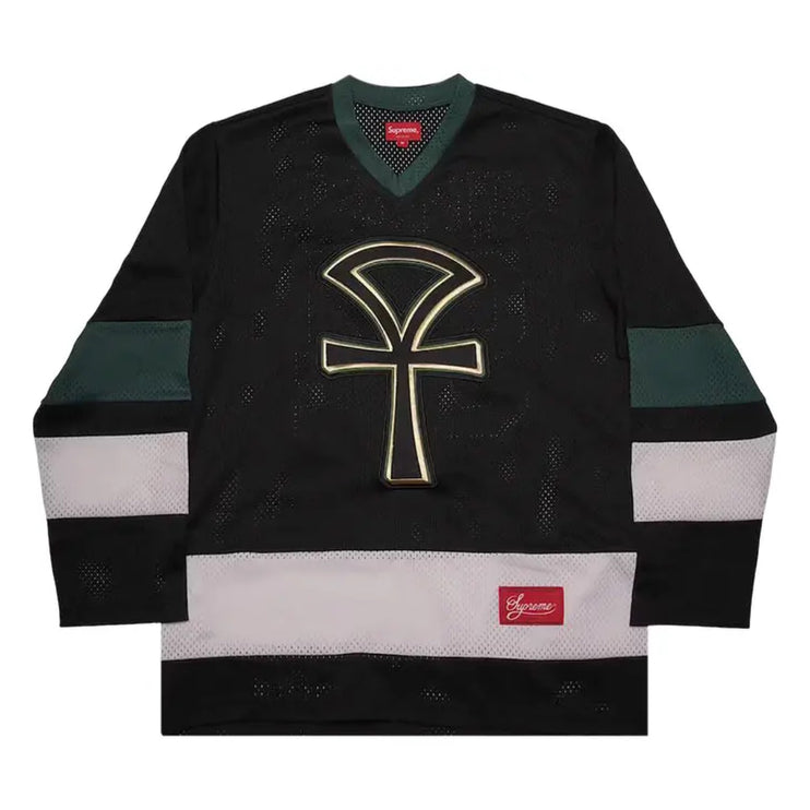 Supreme Ankh Hockey Jersey - Black (SS18)