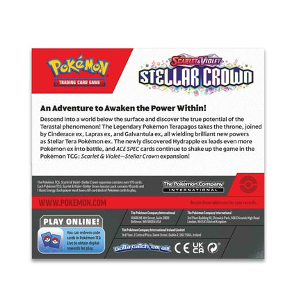 Pokemon TCG Scarlet & Violet - Stellar Crown Booster Box