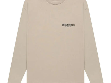FEAR OF GOD ESSENTIALS L/S T-Shirt - Tan (Core Collection)