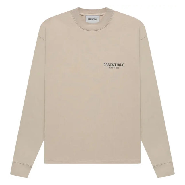FEAR OF GOD ESSENTIALS L/S T-Shirt - Tan (Core Collection)