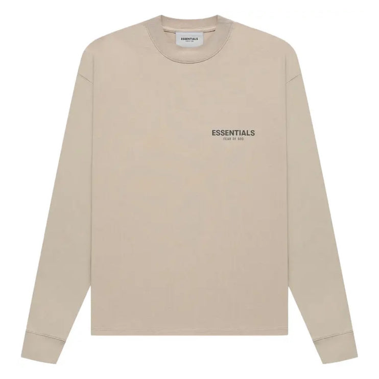 FEAR OF GOD ESSENTIALS L/S T-Shirt - Tan (Core Collection)