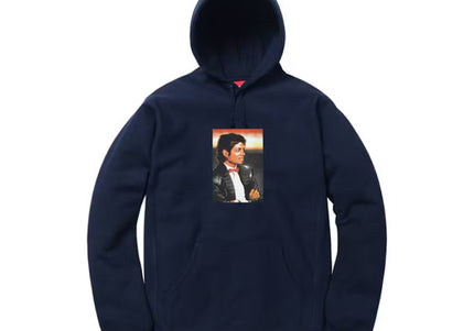 Supreme Michael Jackson Hoodie - Navy (SS17)