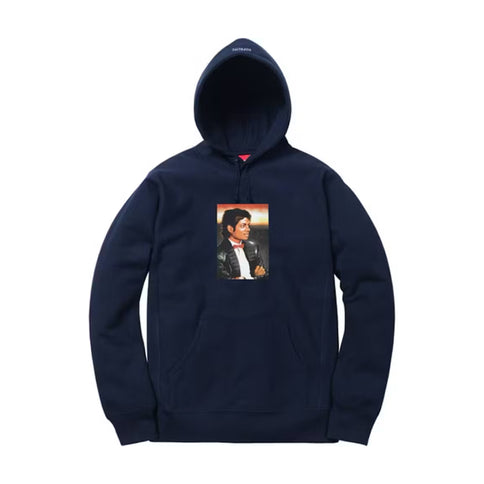 Supreme Michael Jackson Hoodie - Navy (SS17)