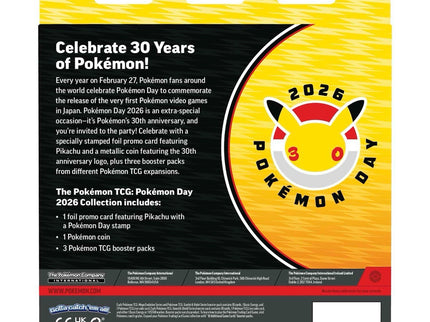 Pokemon TCG - Pokemon Day 2026 Collection