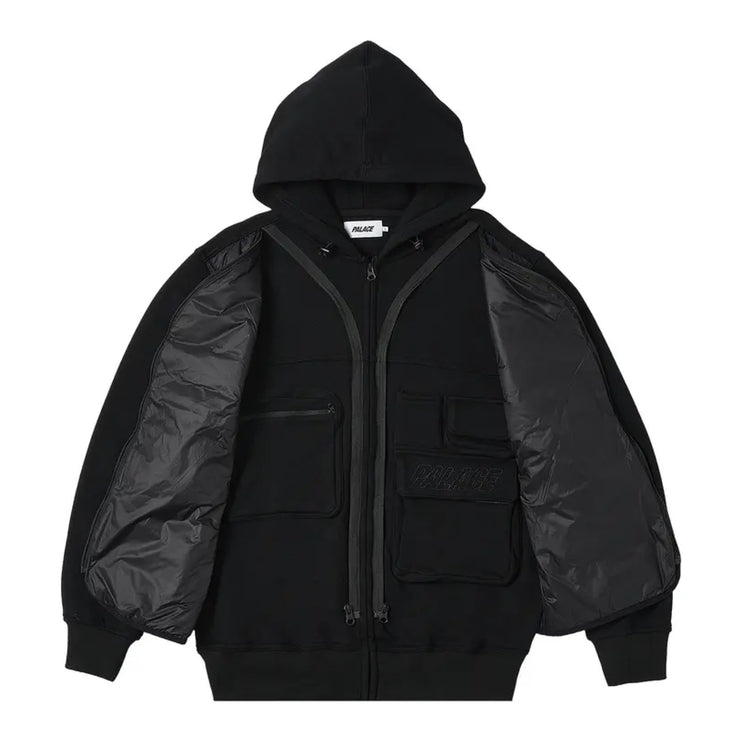 Palace Tactical Zip Hood - Black (SS23)