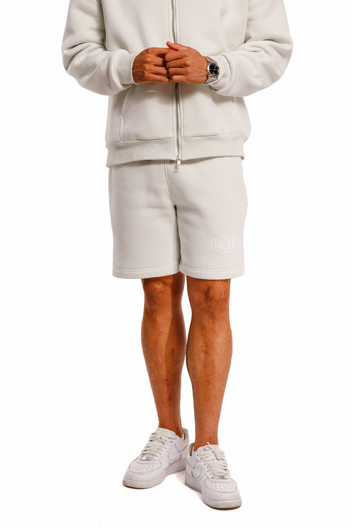 UNDERRATED Stamp Sweatshorts - Light Bone