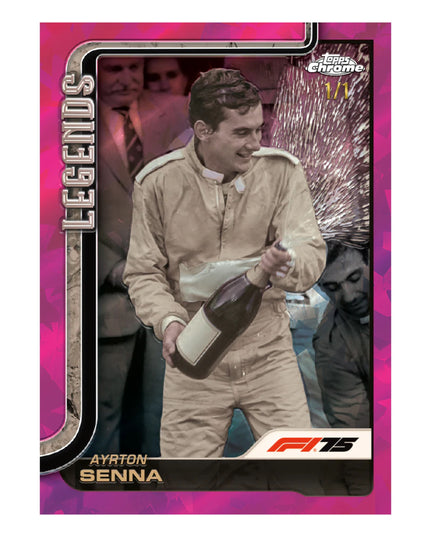 2025 Topps Chrome Formula 1 Sapphire Edition Hobby Box