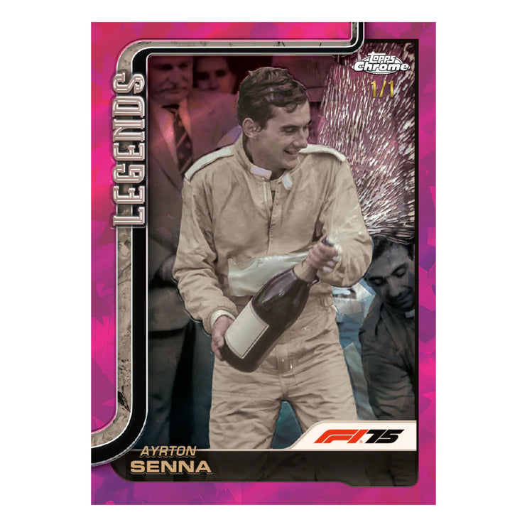2025 Topps Chrome Formula 1 Sapphire Edition Hobby Box