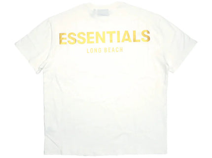FEAR OF GOD ESSENTIALS Long Beach 3M Logo T-Shirt - White
