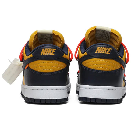 Off-White x Nike Dunk Low 'University Gold'