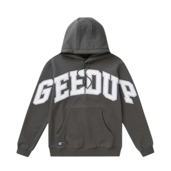 GEEDUP Team Logo Hoodie - Asphalt Grey