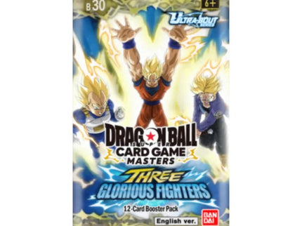 Dragon Ball Super Card Game Masters Three Glorious Fighters Booster Box [B30]