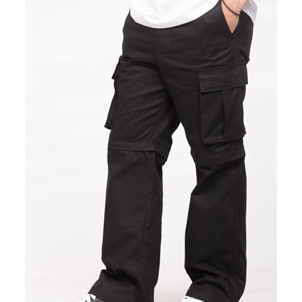 UNDERRATED Zip-Off Cargo Pant - Black