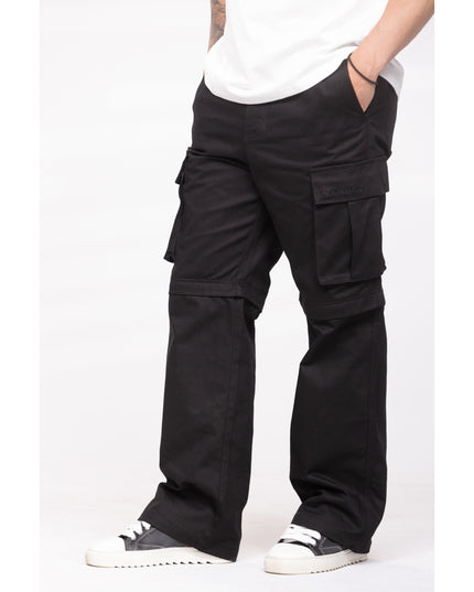 UNDERRATED Zip-Off Cargo Pant - Black