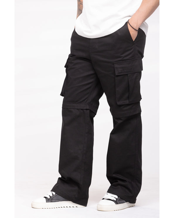 UNDERRATED Zip-Off Cargo Pant - Black