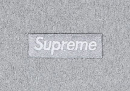 Supreme Box Logo Hoodie - Heather Grey (FW24)