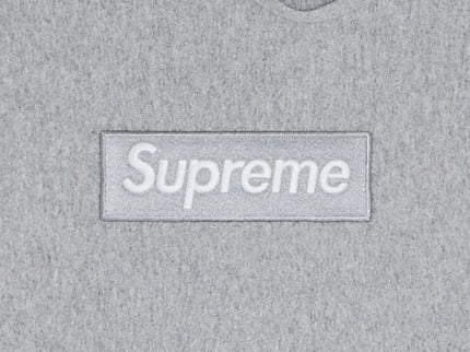 Supreme Box Logo Hoodie - Heather Grey (FW24)