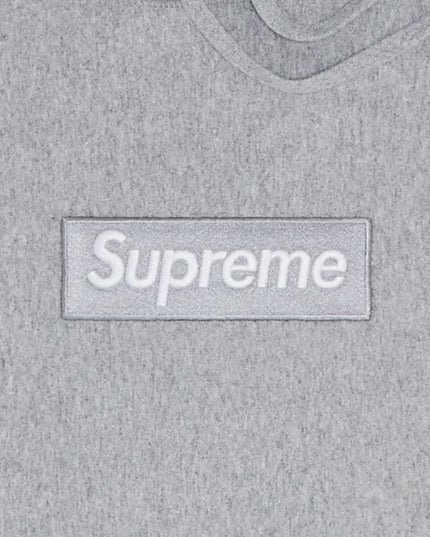 Supreme Box Logo Hoodie - Heather Grey (FW24)