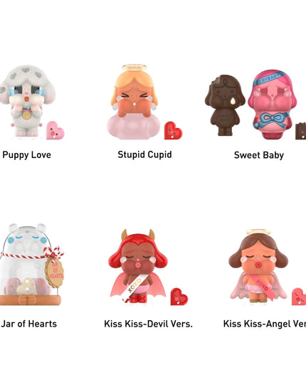 Pop Mart CryBaby Crying For Love Series Figures Blind Box