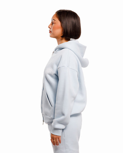 UNDERRATED Stamp Zip Hoodie - Powder Blue