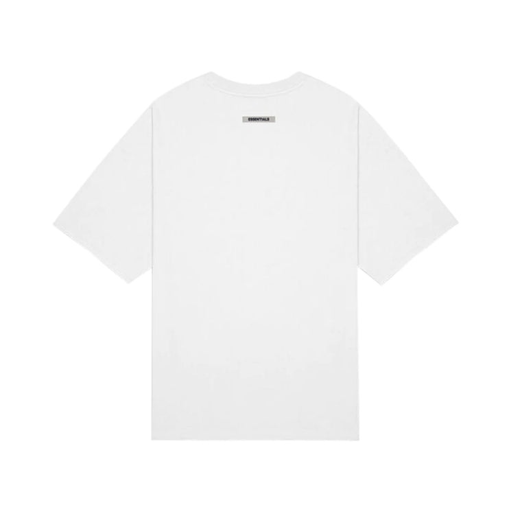 FEAR OF GOD ESSENTIALS 3D Silicon Applique T-Shirt - White