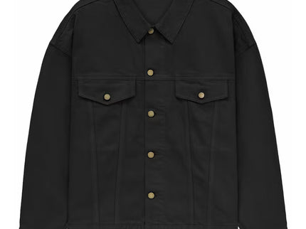 FEAR OF GOD ESSENTIALS Denim Jacket - Jet Black (FW23)