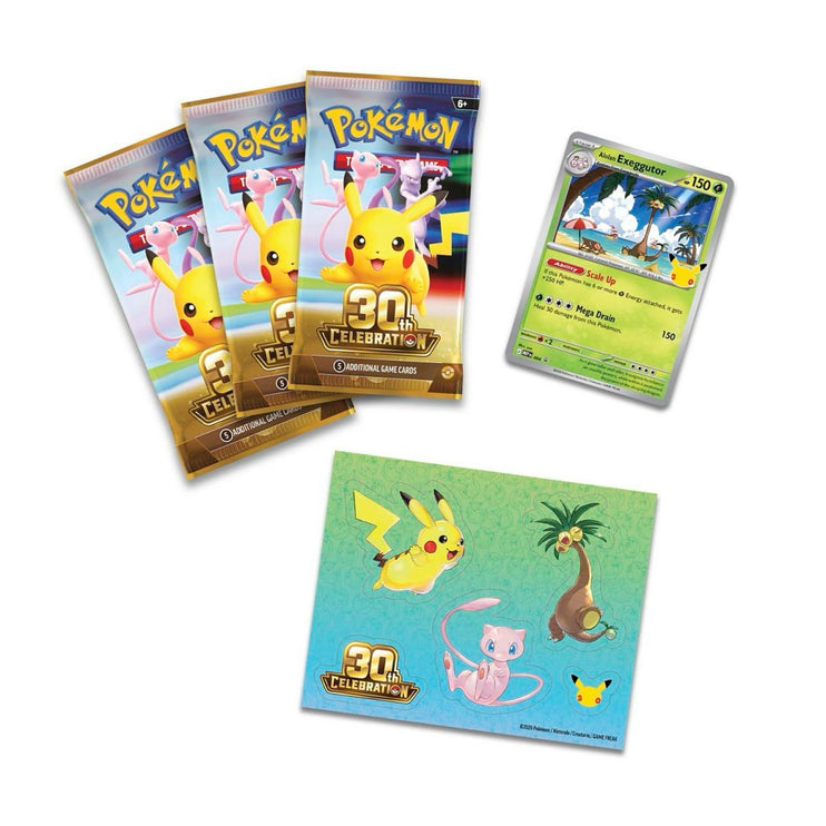 Pokemon TCG 30th Celebration - Tech Sticker Collection