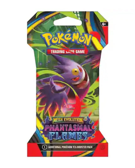 Pokemon TCG Mega Evolution - Phantasmal Flames Sleeved Booster Pack